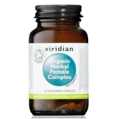 Complex herbario mujer BIO 30 cápsulas vegetales, Viridian