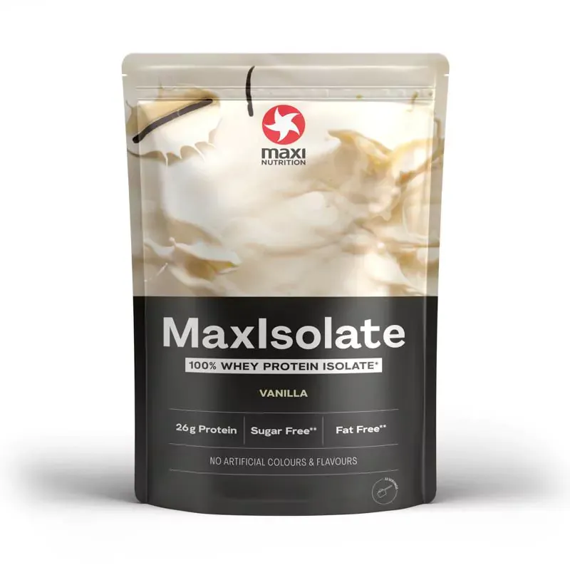 Maxisolate Vanille Isolated Protein 1000 g, Maxi Nutricion