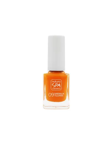 Nagellack 09 Tulpenorange, Naturaspa