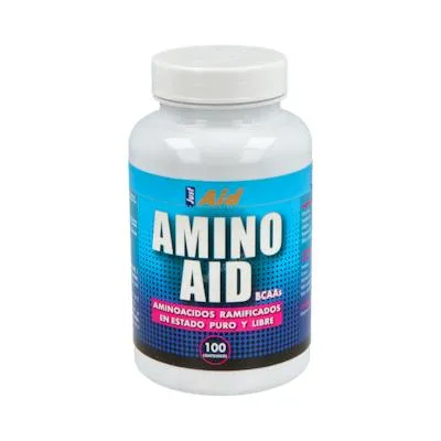 Amino aid bcaa (aminoacidos ramificados) 100 comprimidos, Just Aid