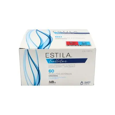 Hig parpados/pestañas/palpebral 60toallitas, Estila