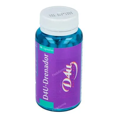 Drenador de liquidos 90 cápsulas, D4u (diet For You)