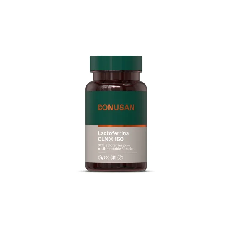 Lactoferrina cln 150 mg 60 cápsulas, Bonusan