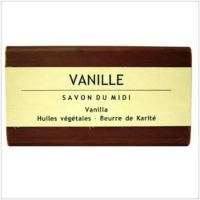 Zeep in blokje met vanille BIO 100 g, Savon Du Midi