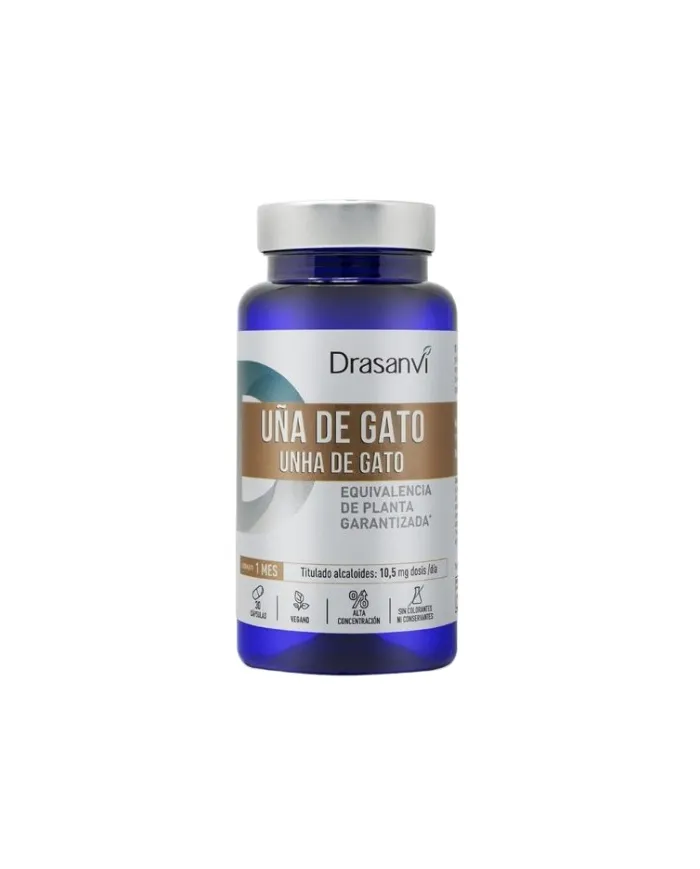 Uña de gato 30 cápsulas, Drasanvi