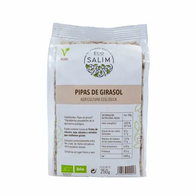 Pipas Girasol BIO 250 g, Ecosalim