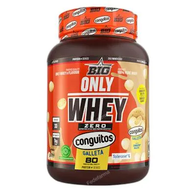 Only whey concentrado proteína conguitos galleta 1 kg, Big