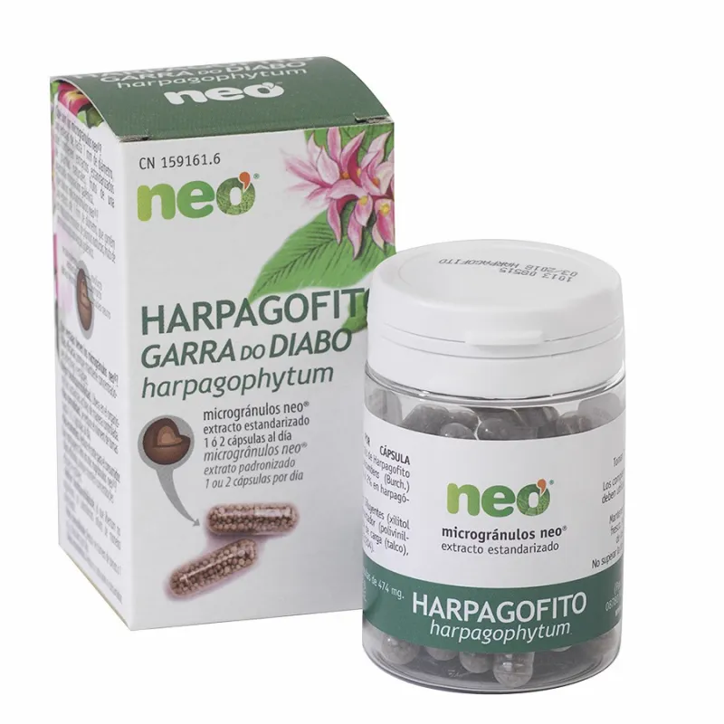 Harpagofito microgranulos 45 capsules, Neo