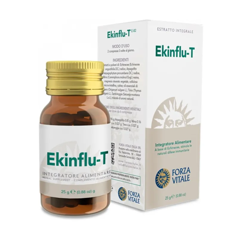 Ekinflu-t tablets 25 g, Forza Vitale
