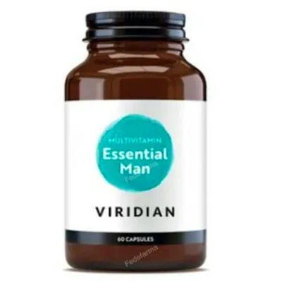Multi hombre 60 cápsulas vegetales, Viridian