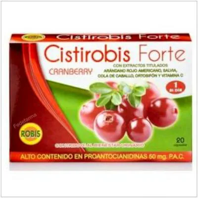 Cistirobis forte 20 cápsulas, Robis