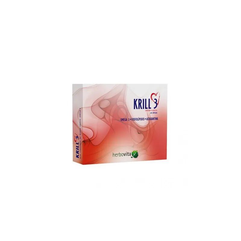 Krill 3 60 cápsulas, Herbovita