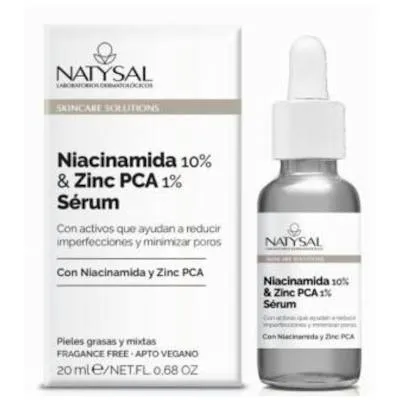 Niacinamida 10% & zinc pca 1% sérum 20 ml, Natysal