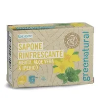 Sabonete natural artesanal refrescante 100 g, Greenatural