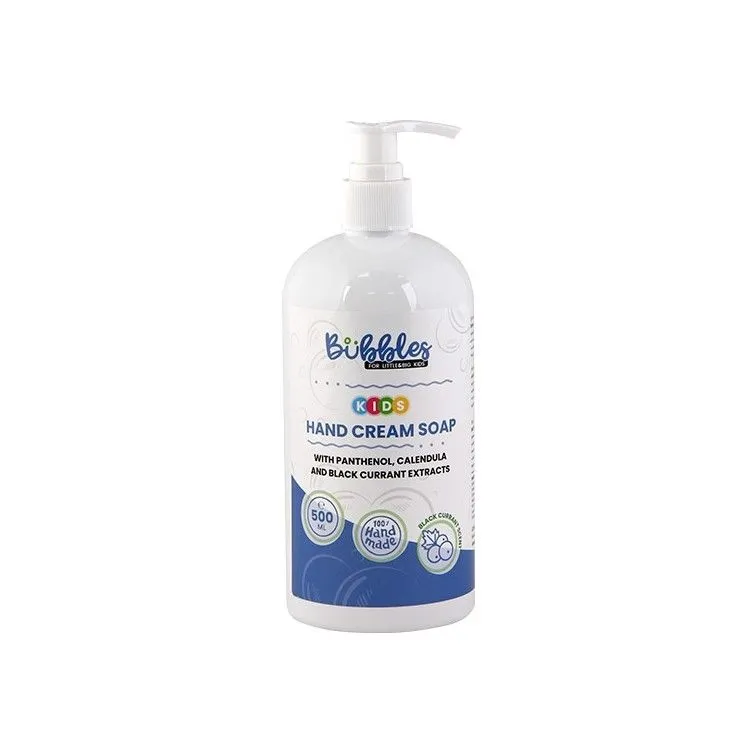 Jabón Cremoso para Manos, Bubbles Natural Soap