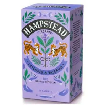 Lavender-valerian infusión BIO 20 sobres, Hampstead