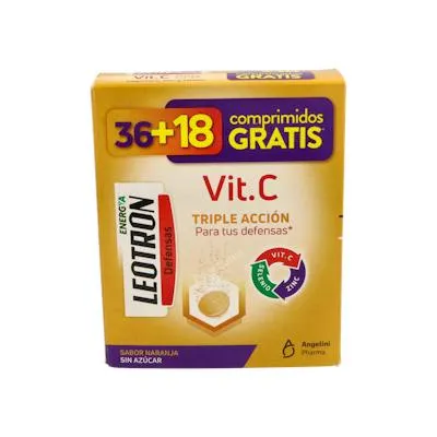 Vit C 36comp.+ de regalo 18 comprimidos, Leotron