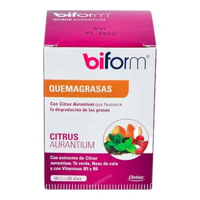 Biform citrus aurantium 60 gélules, Dietisa (dielisa)