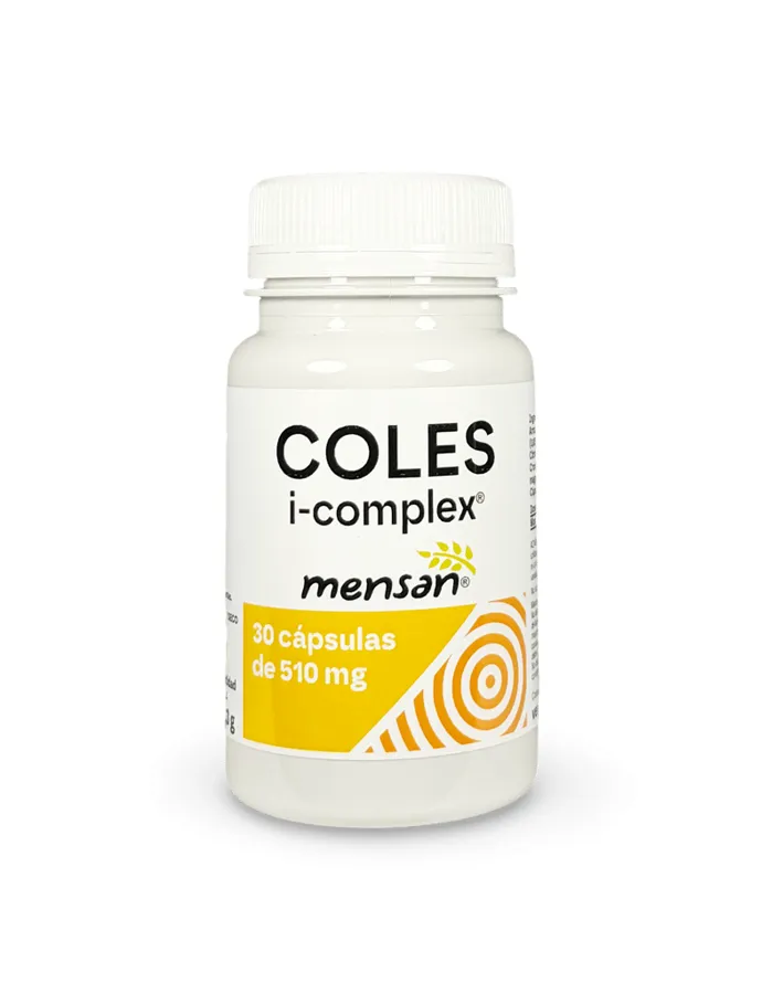 Coles i-complex 510 mg 30 cápsulas, Mensan