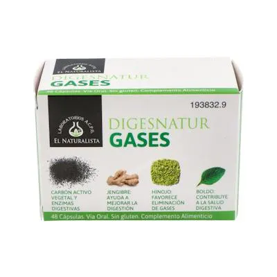 Digesnatur gases 48 cápsulas, El Naturalista
