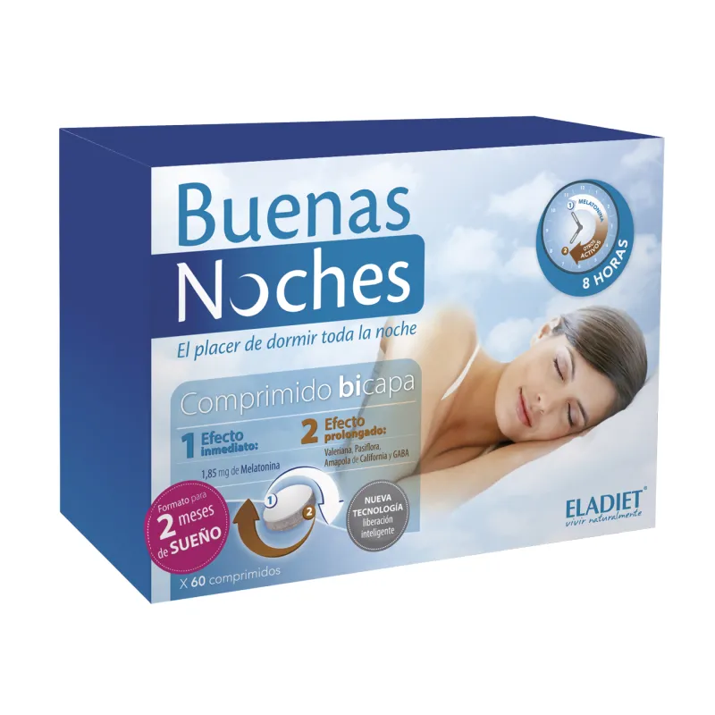 Buenas noches 60 comprimidos, Eladiet