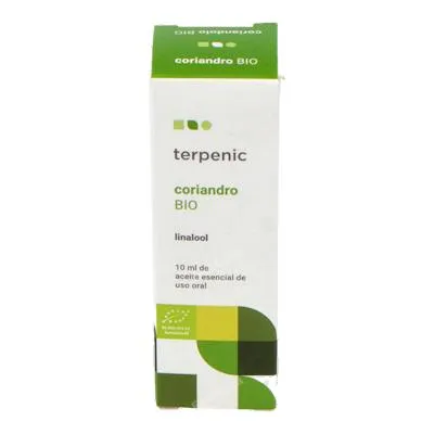 Aceite esencial de coriandro alimentario BIO 10 ml, Terpenic