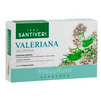 Valerian 30 capsules, Santiveri