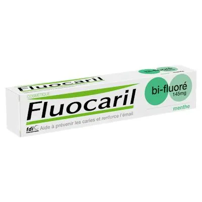 Bi-fluore 145 mg menta dentífrico 75 ml, Fluocaril