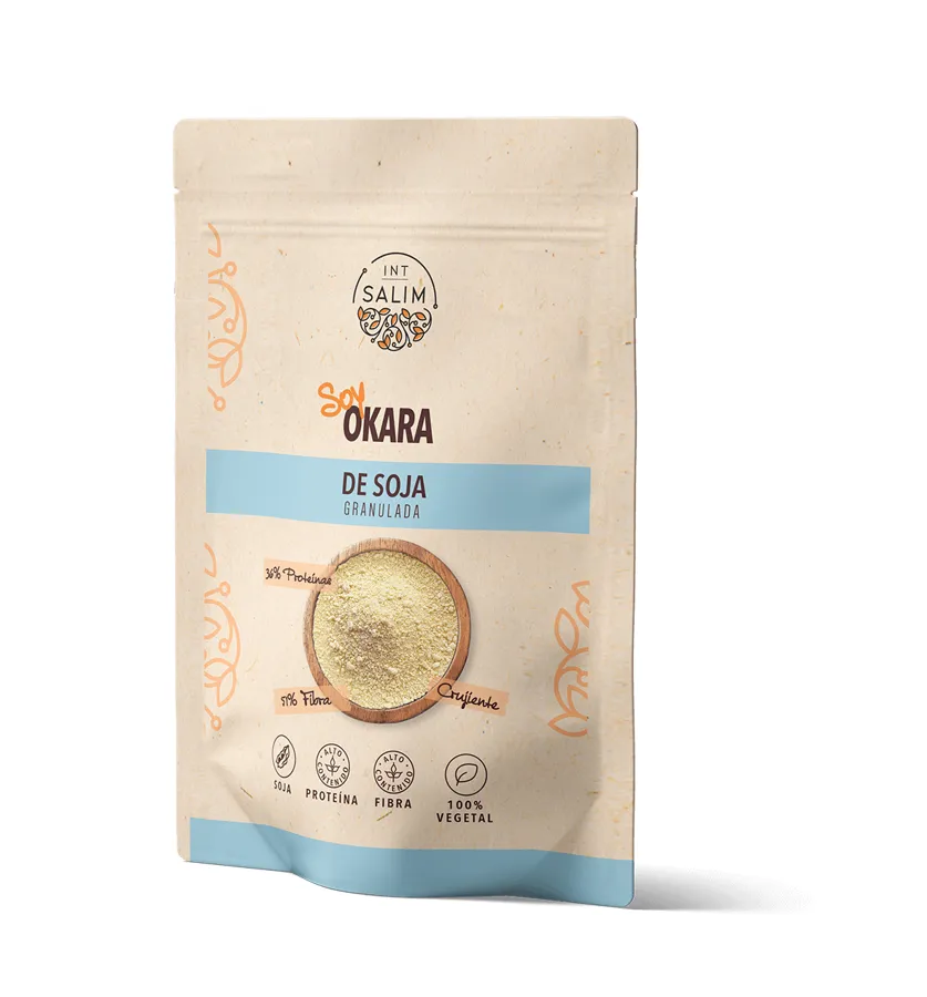Okara de soja granulé 175 g, Intsalim