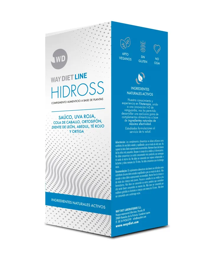 Hidross diuret fluido 500 ml, Waydiet