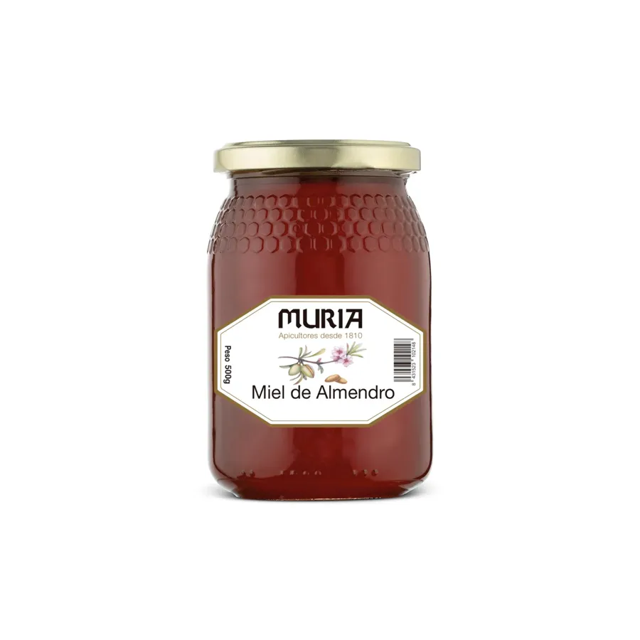 Tarro de Miel Almendro 500 g, Muria