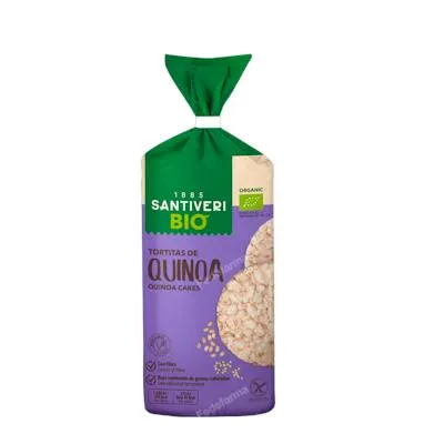 Tortitas de arroz con Quinoa BIO 100 g, Santiveri