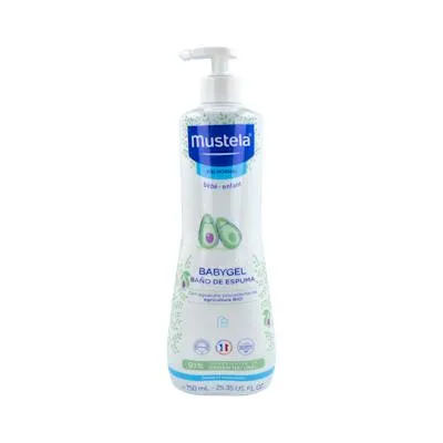 Babygel baño de espuma bebe-niño 750 ml, Mustela