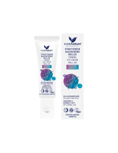 Augenkontur-Roll-on straffend Hyaluronsäure & Bakuchiol, Cosnature