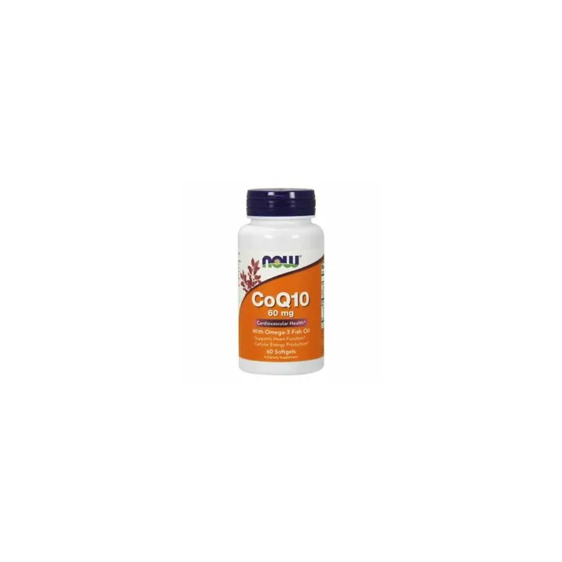 Q-10 60 mg 60 perlas, Now