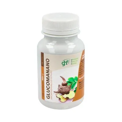 Glucomanano 600 mg caps 100 uds., Ghf