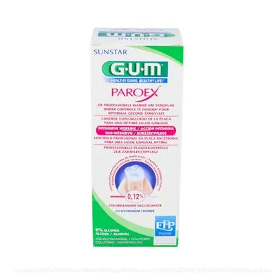 Paroex colutorio tratamiento clorhex 0,12 300 ml, Gum