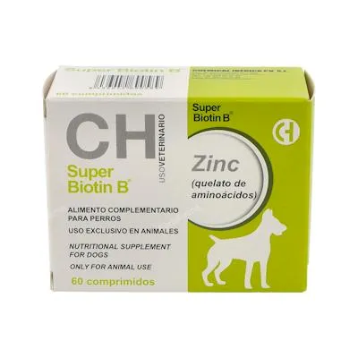 Super biotin B 60 comprimés, Chemical Iberica Vet
