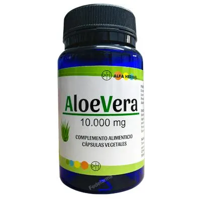 Aloevera 100 cápsulas, Alfa Herbal