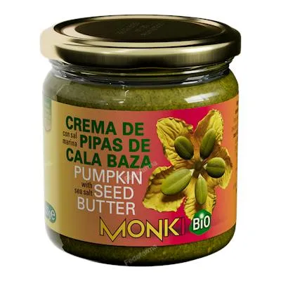 Crema semillas calabaza BIO 330 g, Monki
