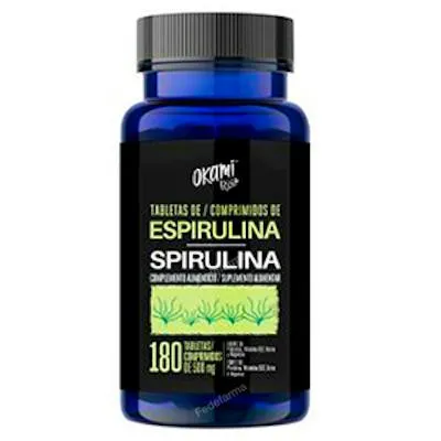 Spirulina tablets 90 g, Okami Bio