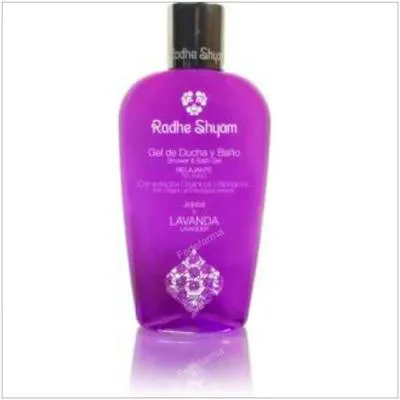 Gel de baño lavanda relajante 250 ml, Radhe Shyam