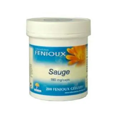 Salvia 180 mg 200 cápsulas, Fenioux