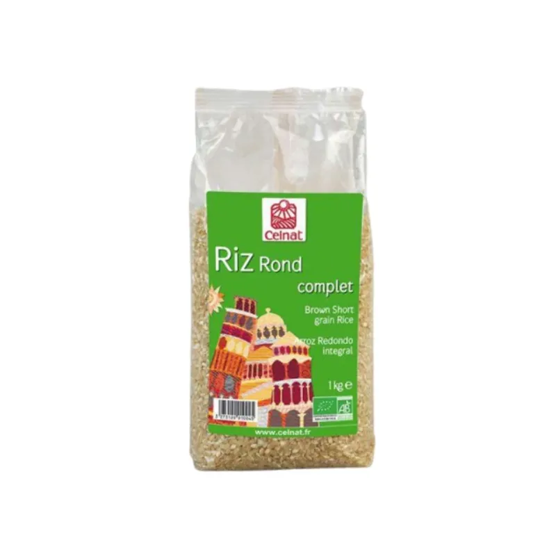 Arroz redondo integral 1k, Celnat