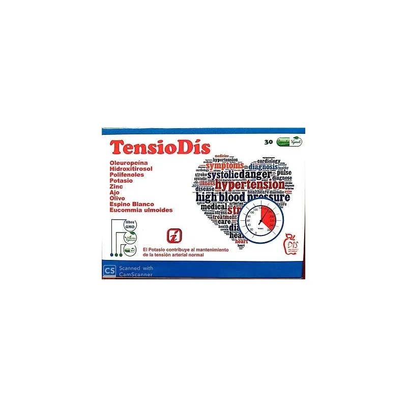 TensioDis 30 cápsulas, Dis