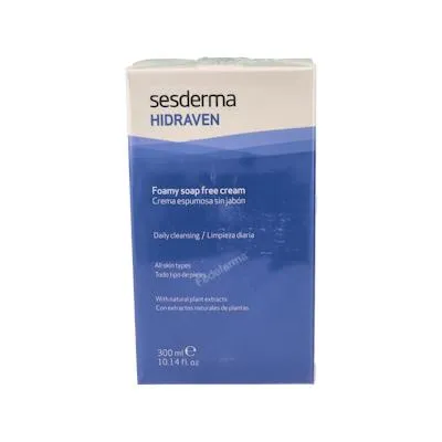 Hidraven crema espumosa sin jabón 300 ml, Sesderma
