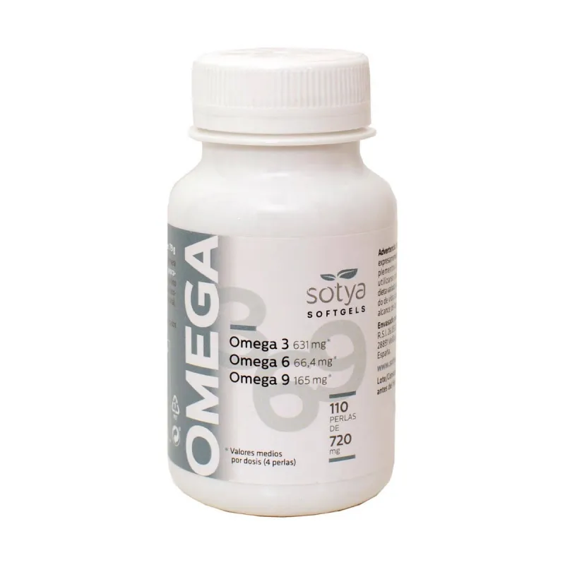 Omega 369 720 mg 110 perlas, Sotya