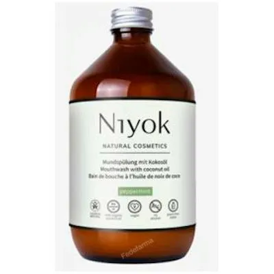 Enjuague bucal aceite de coco 500 ml, Niyok