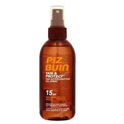 Tan & protect ácido acelerador bronceado SPF15 150 ml, Piz Buin