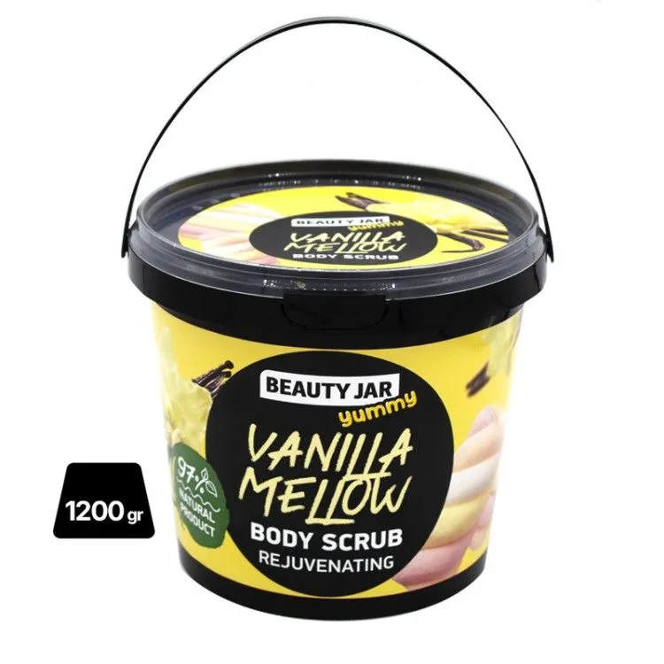 Esfoliante corporal vanilla mellow 1200 g, Beauty Jar